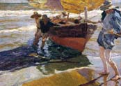 return from fishing